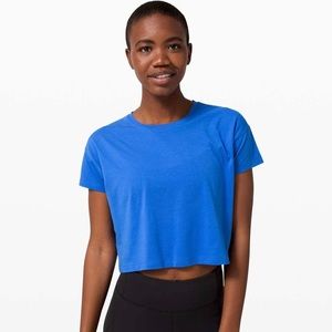 Lululemon Cates Tee - Wild Bluebell